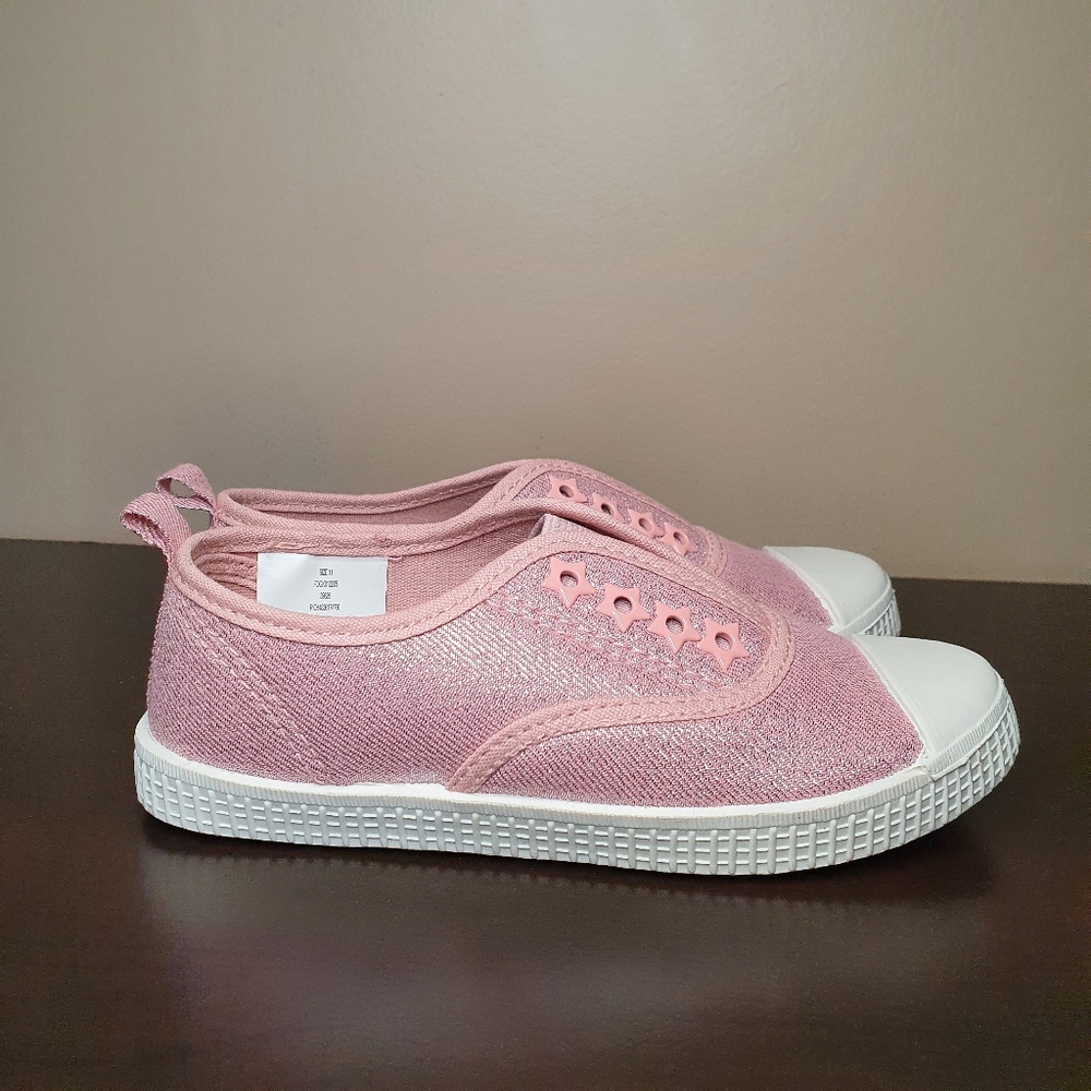 NWOT Pink Glitter Shoes